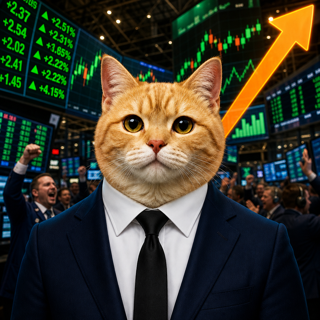 Nascat on the NASDAQ trading floor